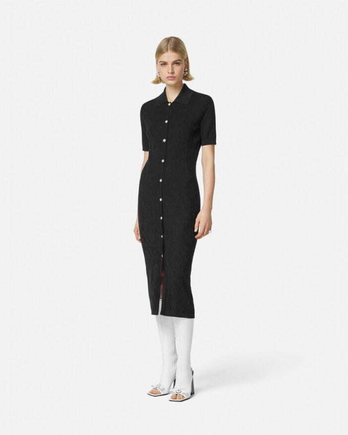 BAROCCO KNIT MIDI DRESS