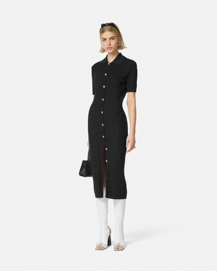 BAROCCO KNIT MIDI DRESS